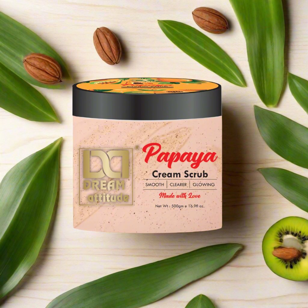 Papaya Cream Scrub – Natural Exfoliating Scrub for Smooth, Radiant Skin - Image 24 - DREAM Attitude