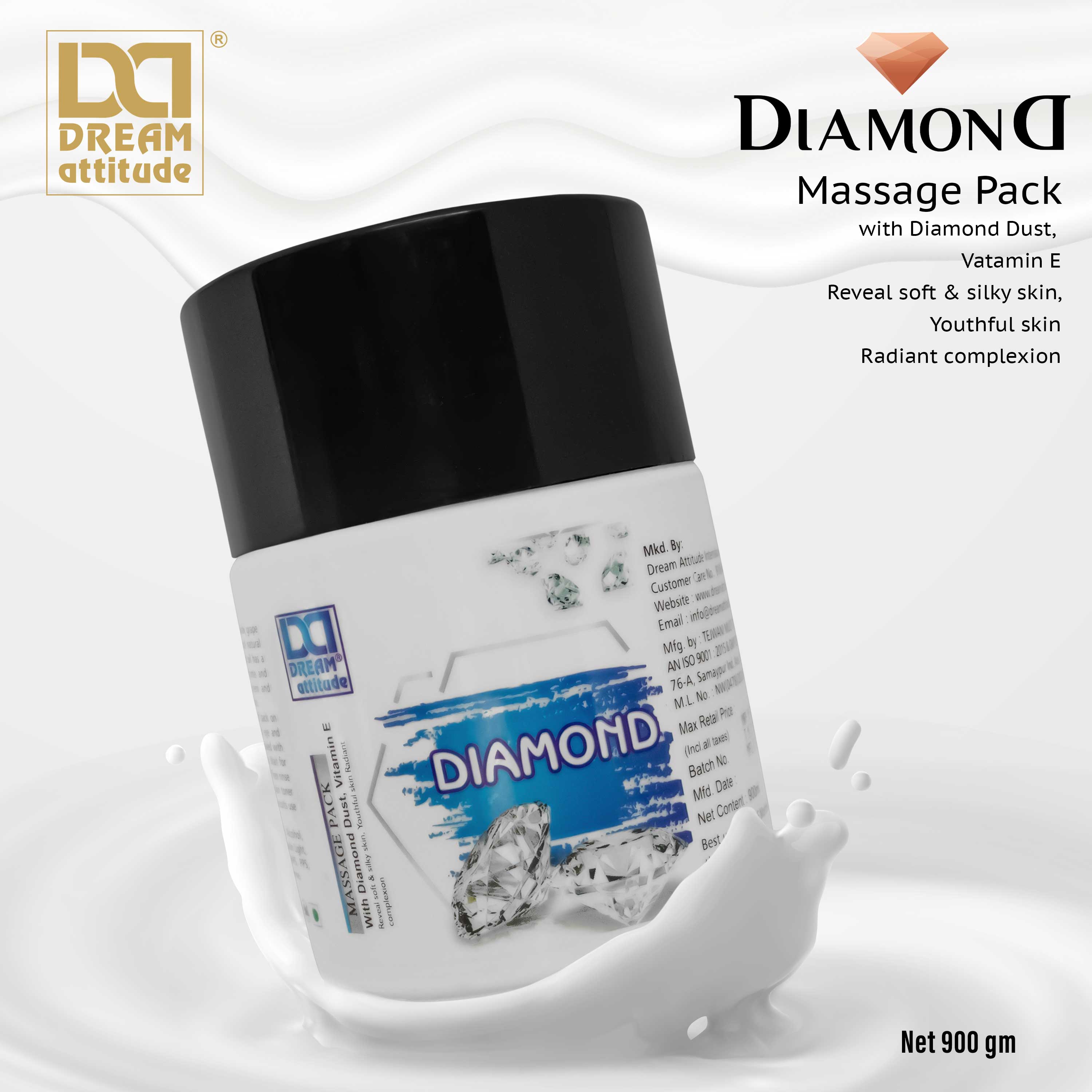 DREAM attitude Diamond Massage Pack - Image 2 - DREAM Attitude