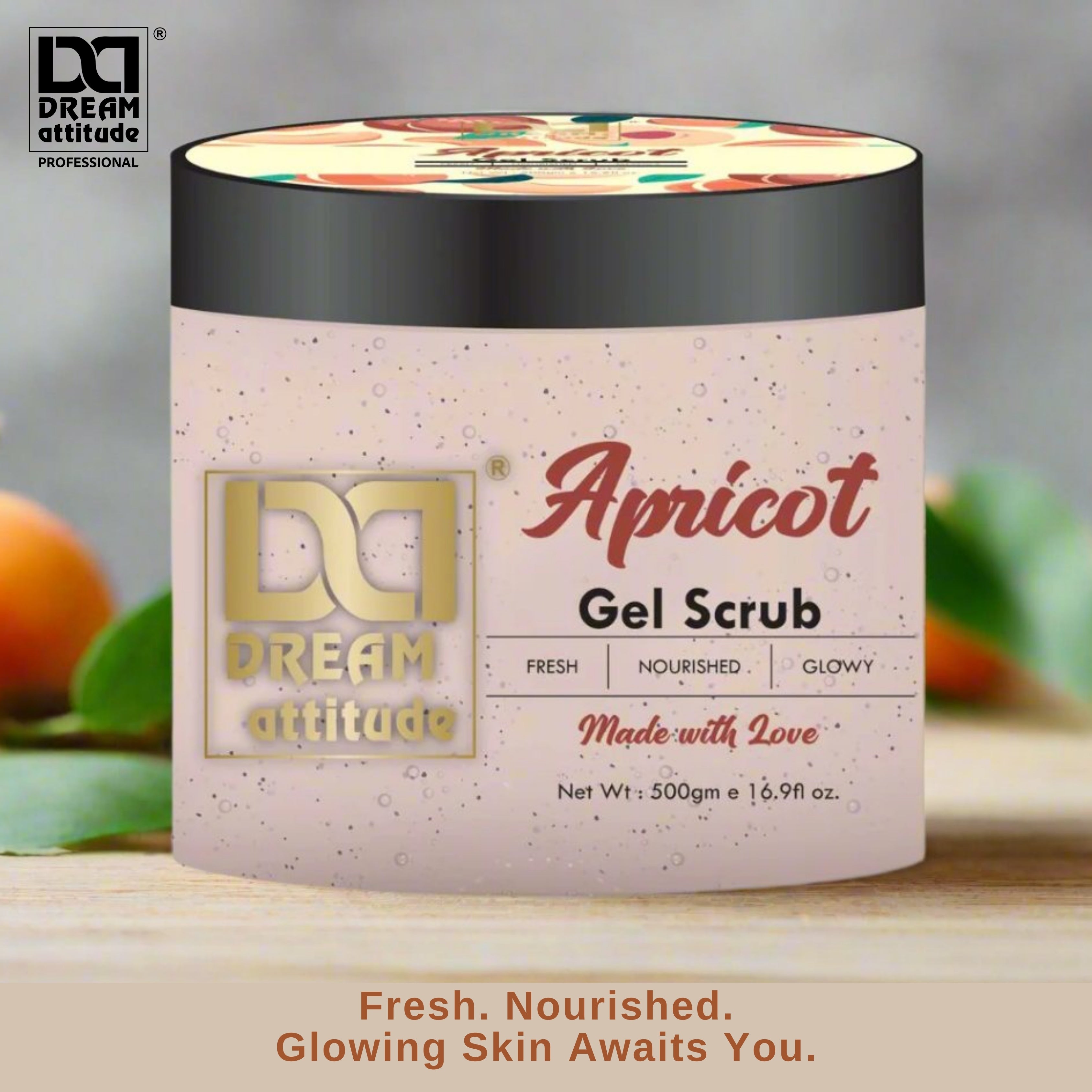 Natural Exfoliating Apricot Gel Scrub – Smooth, Glowing Skin Naturally - Image 10 - DREAM Attitude
