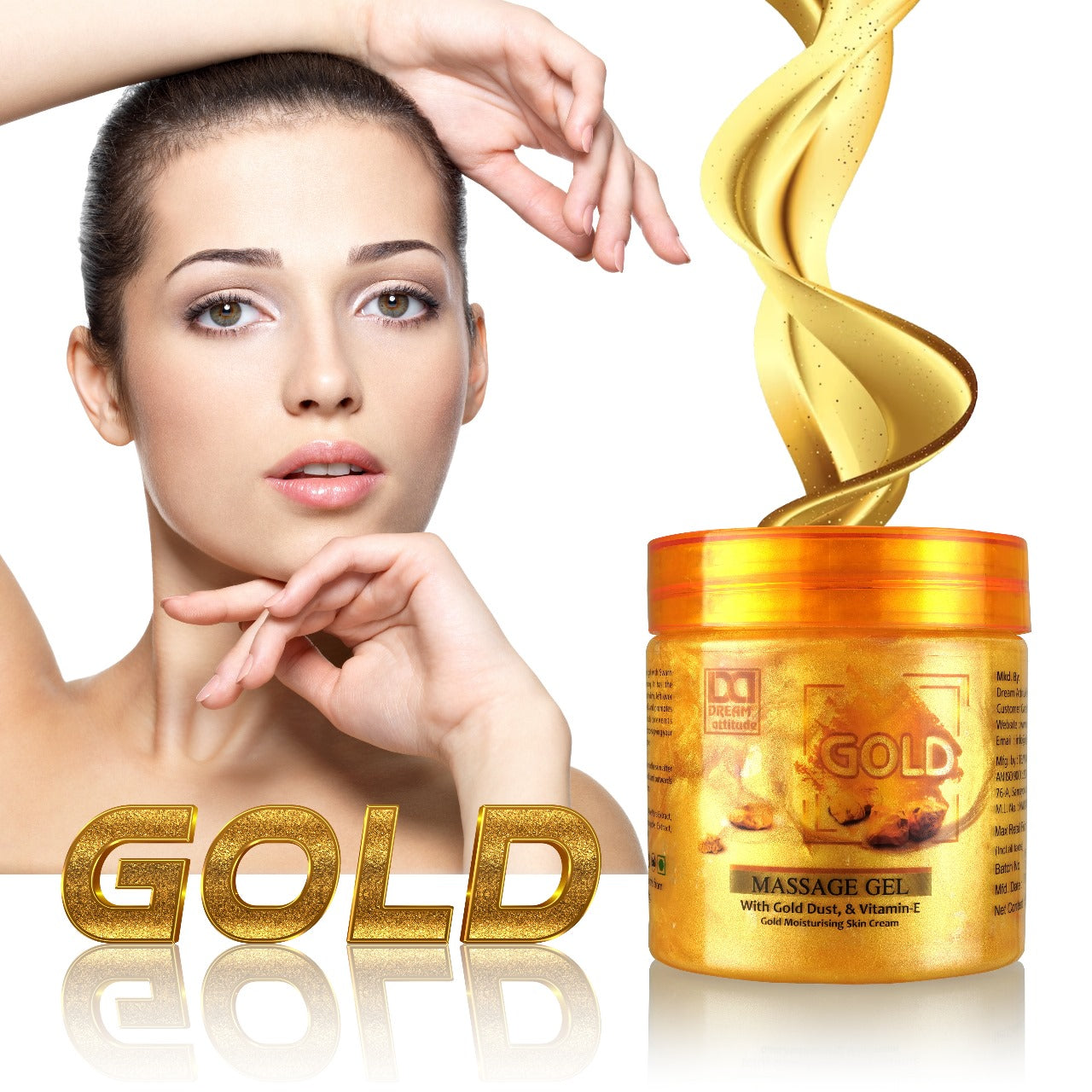 DREAM attitude Gold Massage Gel - Image 4 - DREAM Attitude