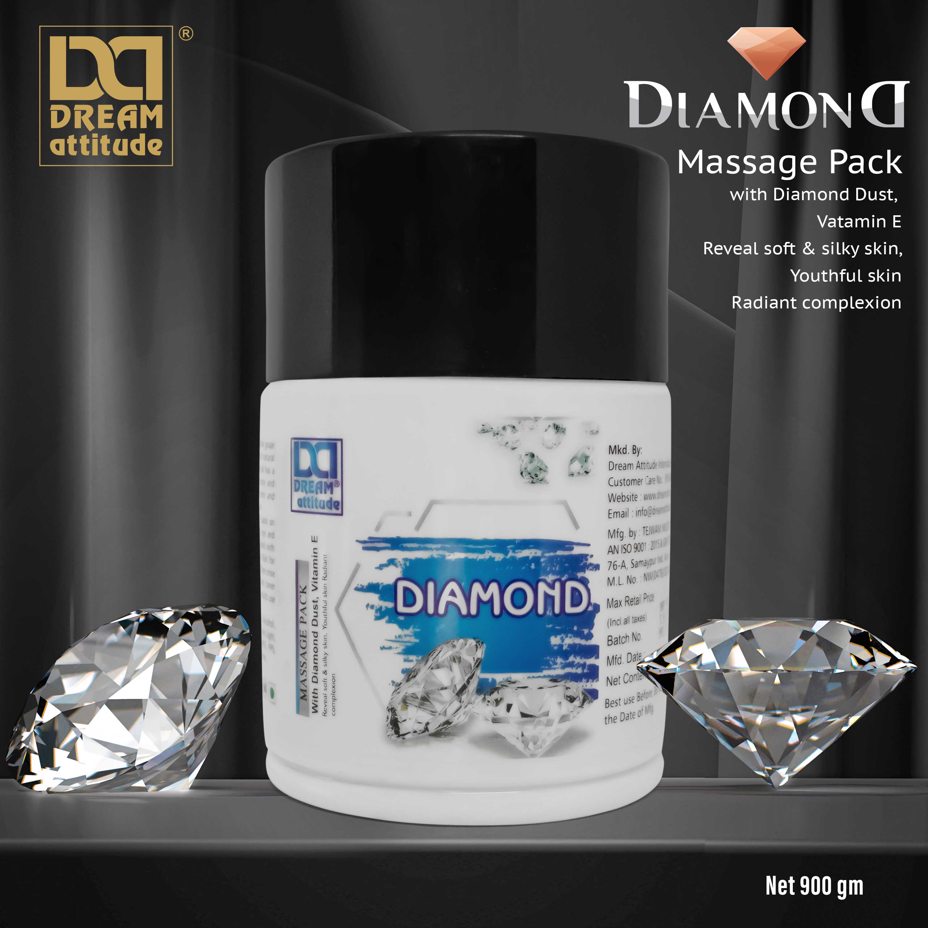 DREAM attitude Diamond Massage Pack - Image 3 - DREAM Attitude