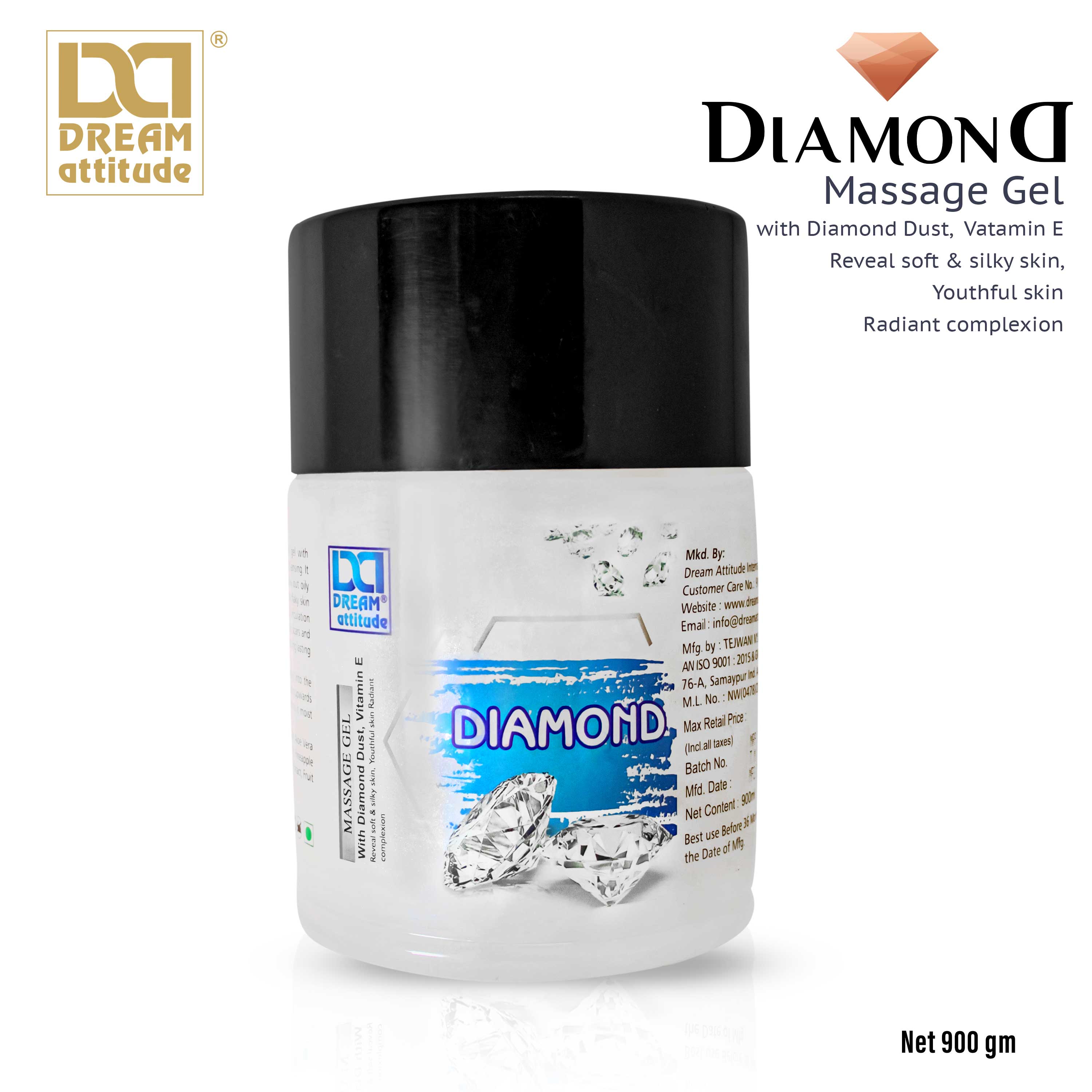 DREAM attitude Diamond Massage Gel