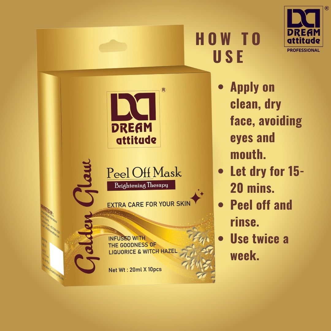 Gold Peel Off Mask | Brightening Therapy for Glowing Skin - Image 15 - DREAM Attitude