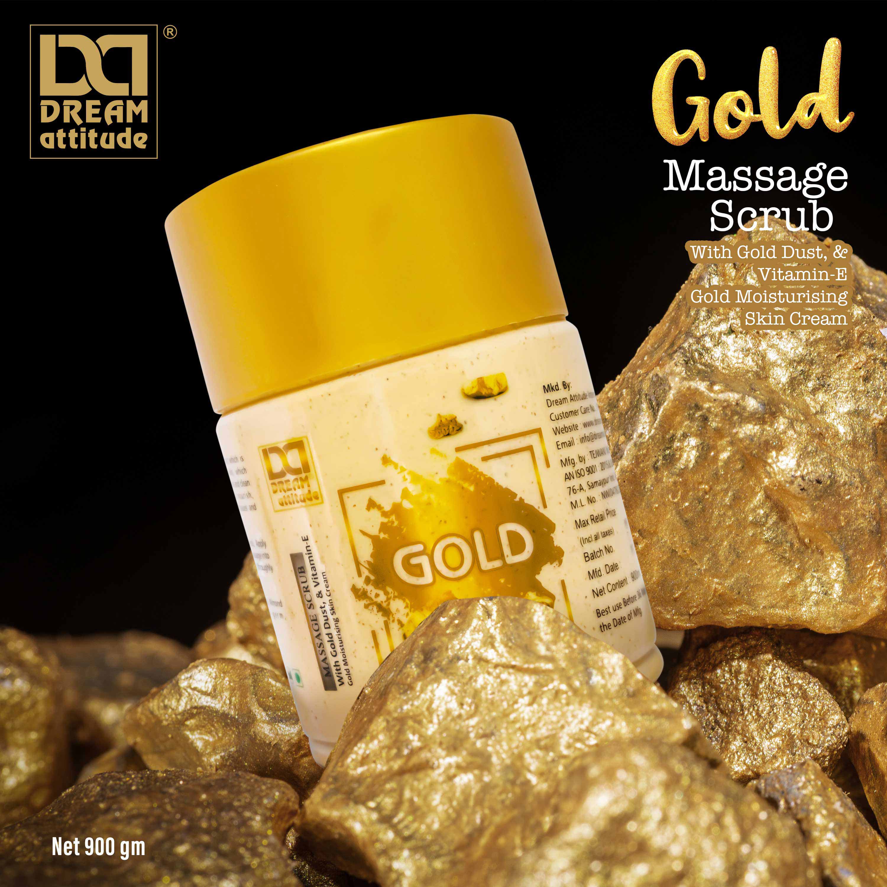 DREAM attitude Gold Massage Scrub