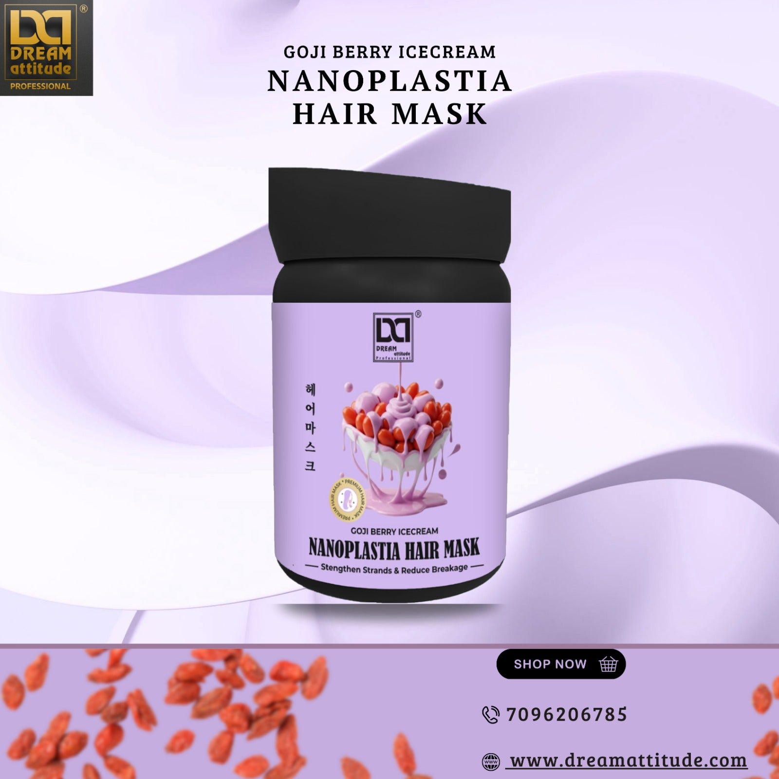 NANOPLASTIA HAIR MASK - Image 2 - DREAM Attitude