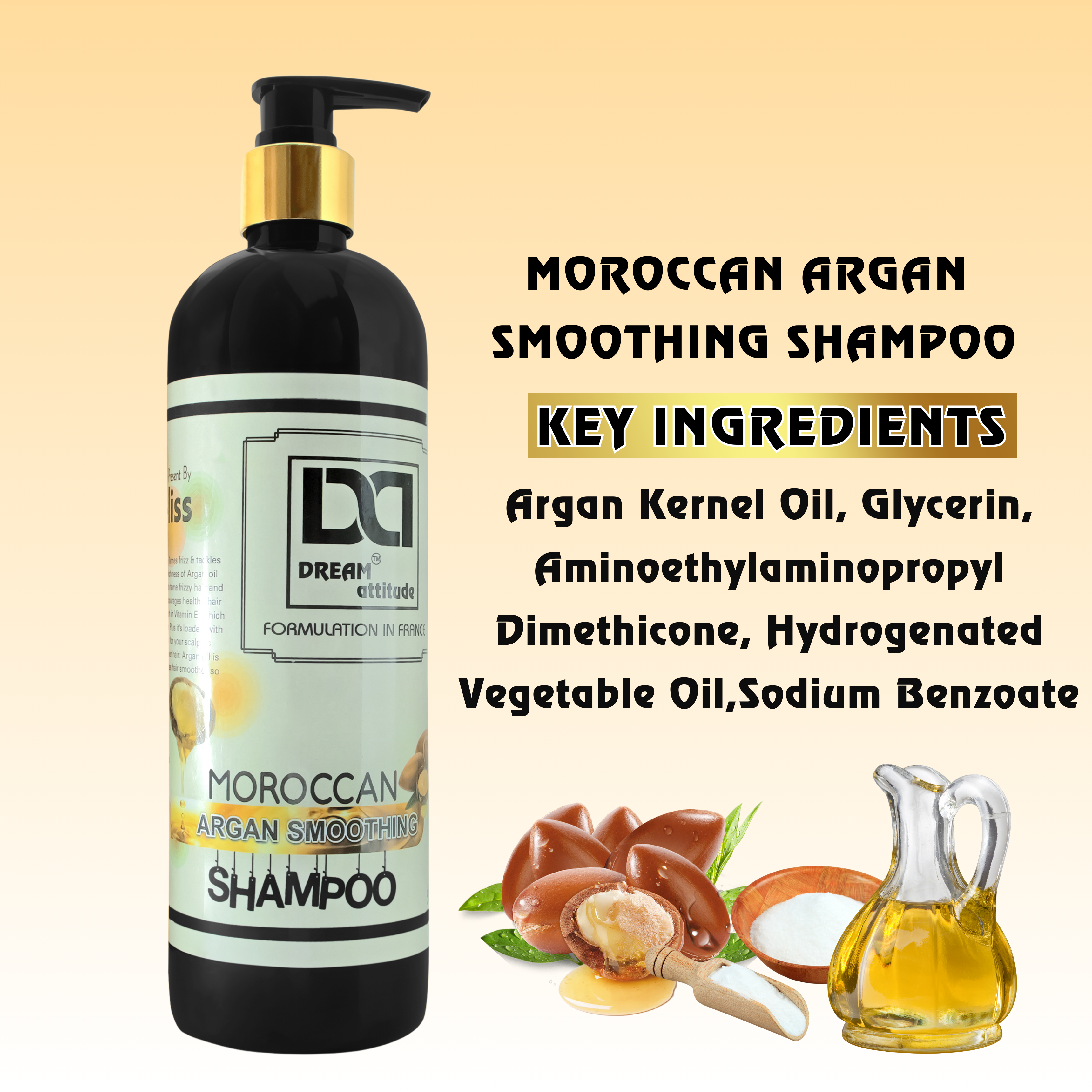 Moroccan Argan Shampoo | for Dry Scalp| and Hair Loss | - Image 9 - DREAM Attitude