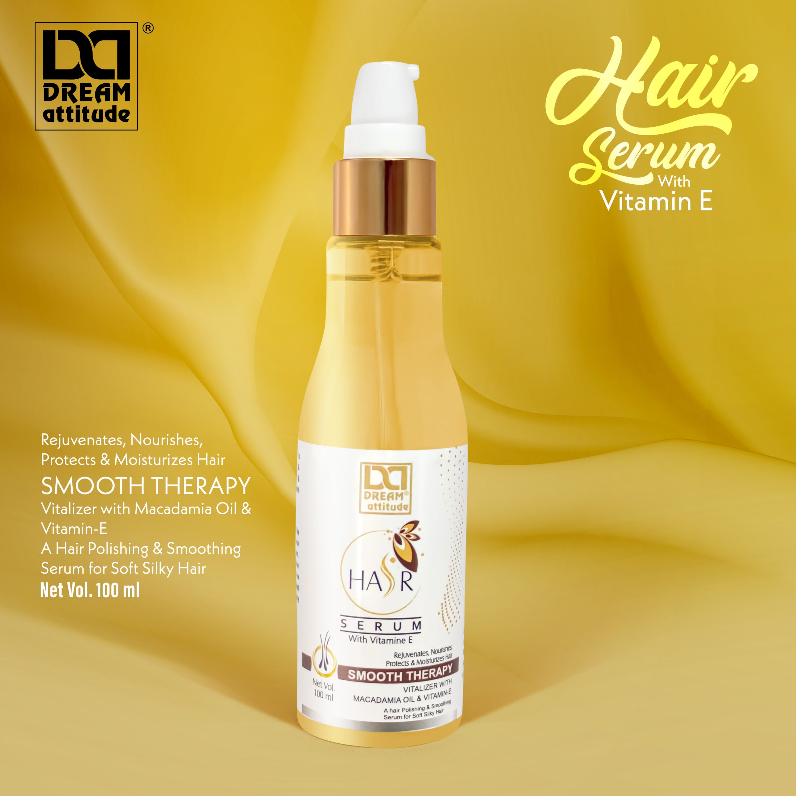 Dream Attitude Gold HAIR Serum [100ml] - Image 2 - DREAM Attitude