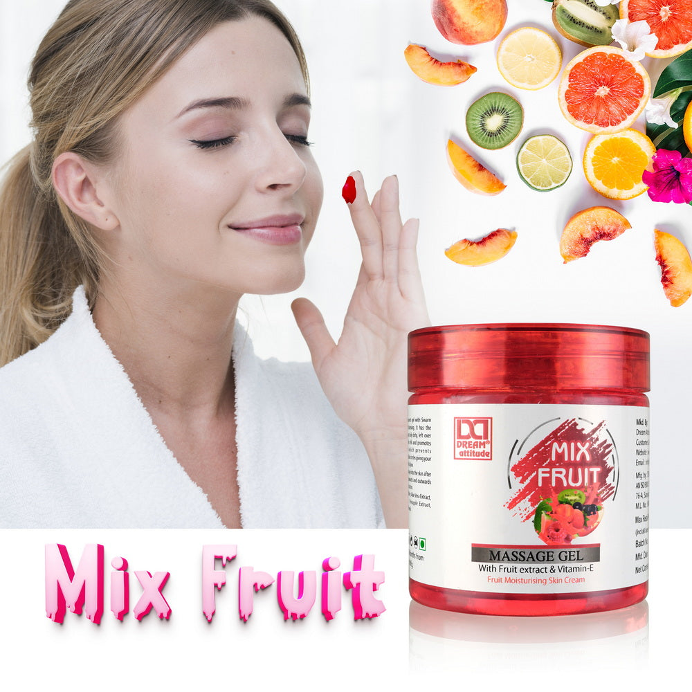 DREAM attitude Mix Fruit Massage Gel: Fruity Skincare for a Spa-Like Experience - Image 4 - DREAM Attitude