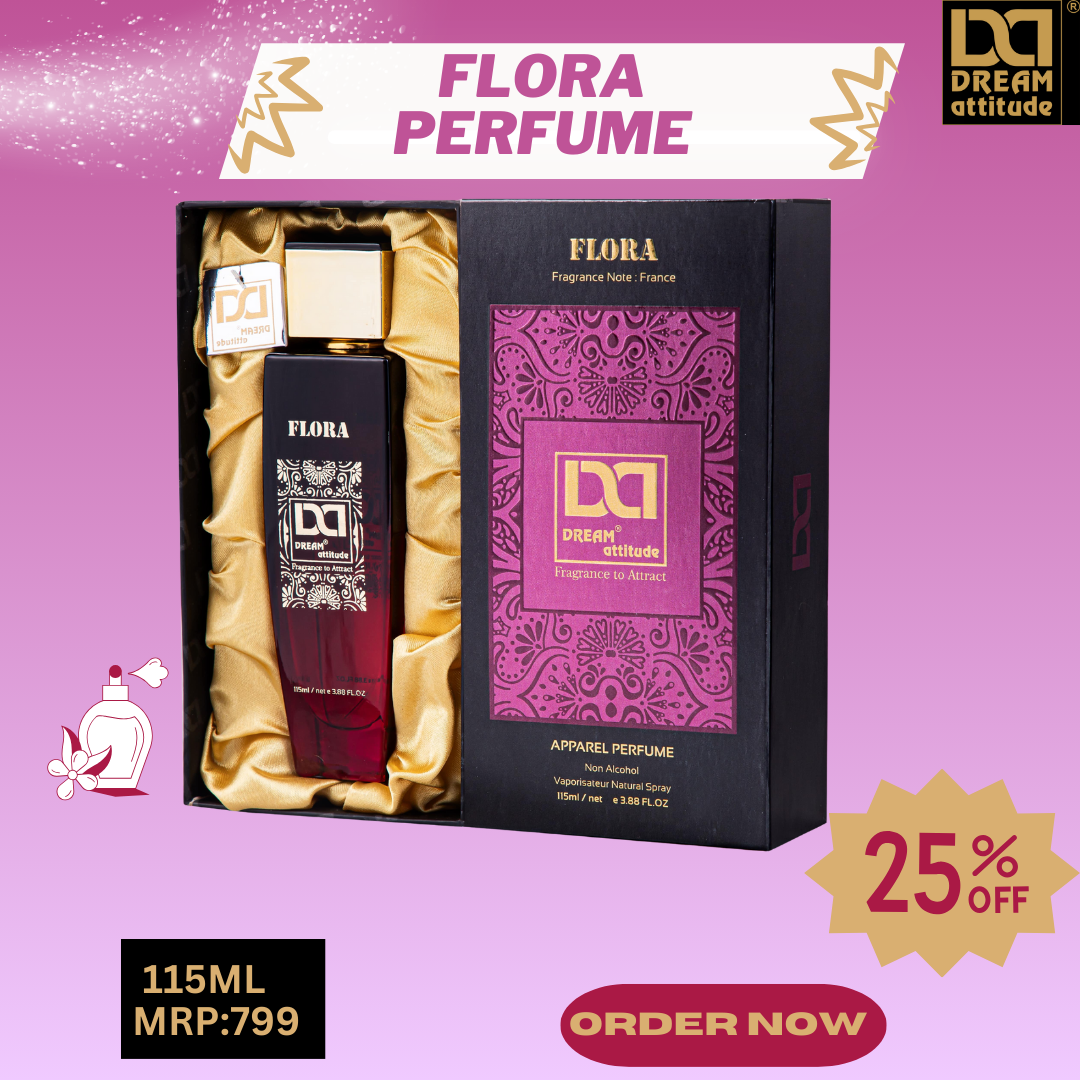 DREAM attitude Flora Perfume: Feminine Fragrance for Blooming Elegance - Image 3 - DREAM Attitude