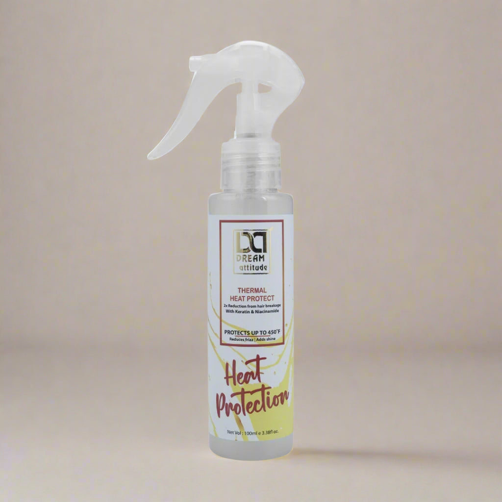 Thermal Heat Protect Spray | Protects Hair Up to 450°F | Reduces Frizz & Adds Shine - Image 6 - DREAM Attitude