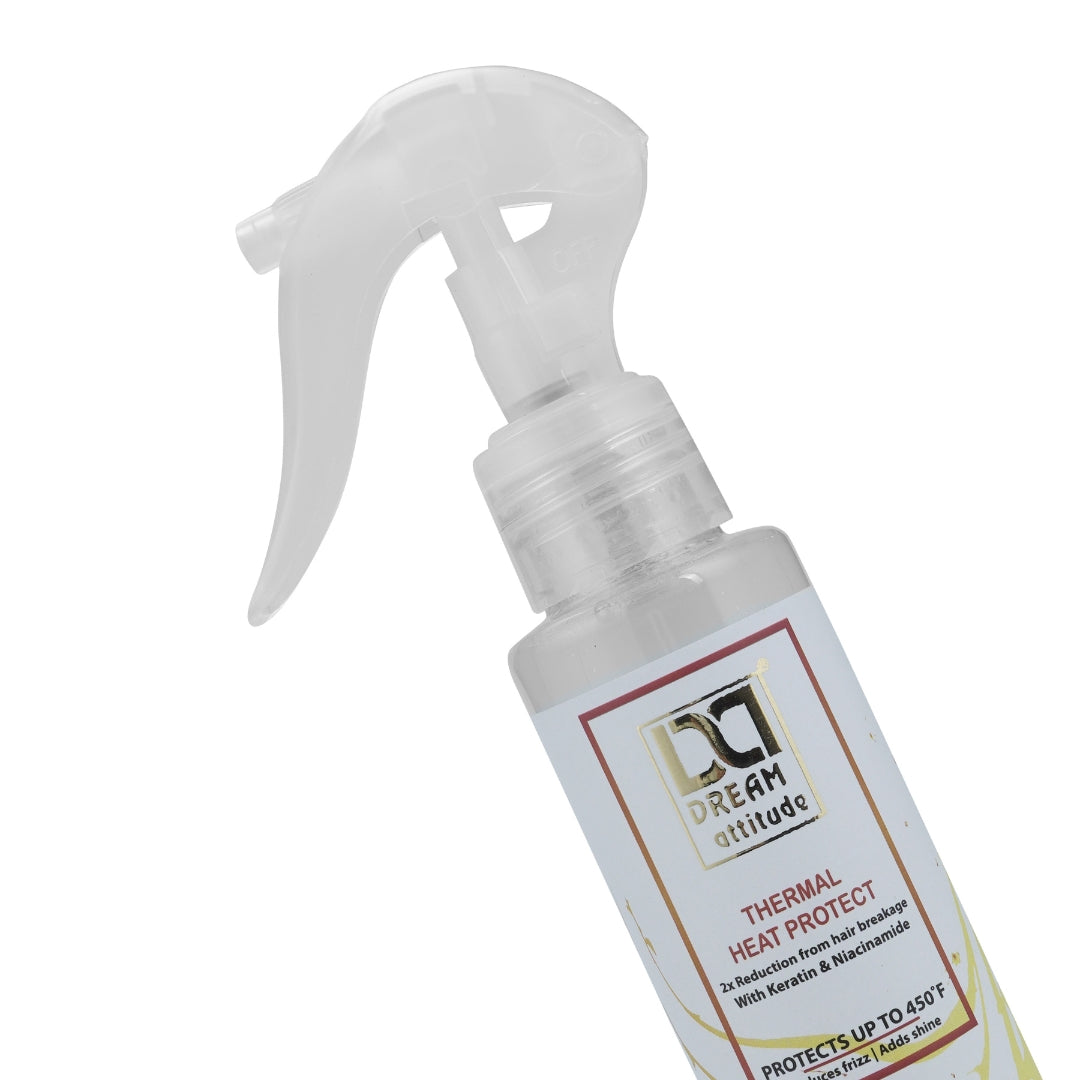 Thermal Heat Protect Spray | Protects Hair Up to 450°F | Reduces Frizz & Adds Shine - Image 15 - DREAM Attitude