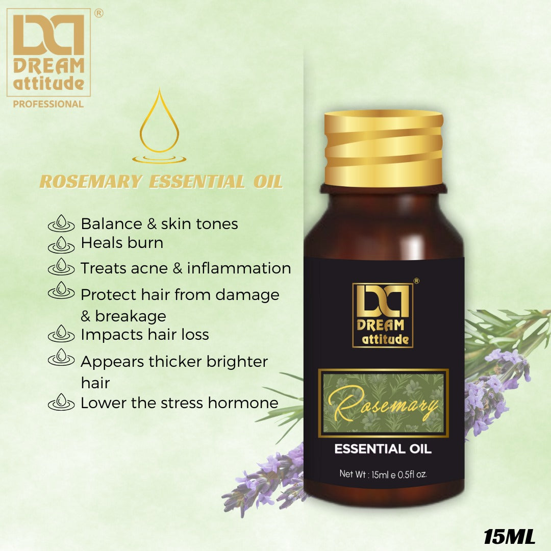 Rosemary Essential Oil [15ml] - Image 3 - DREAM Attitude