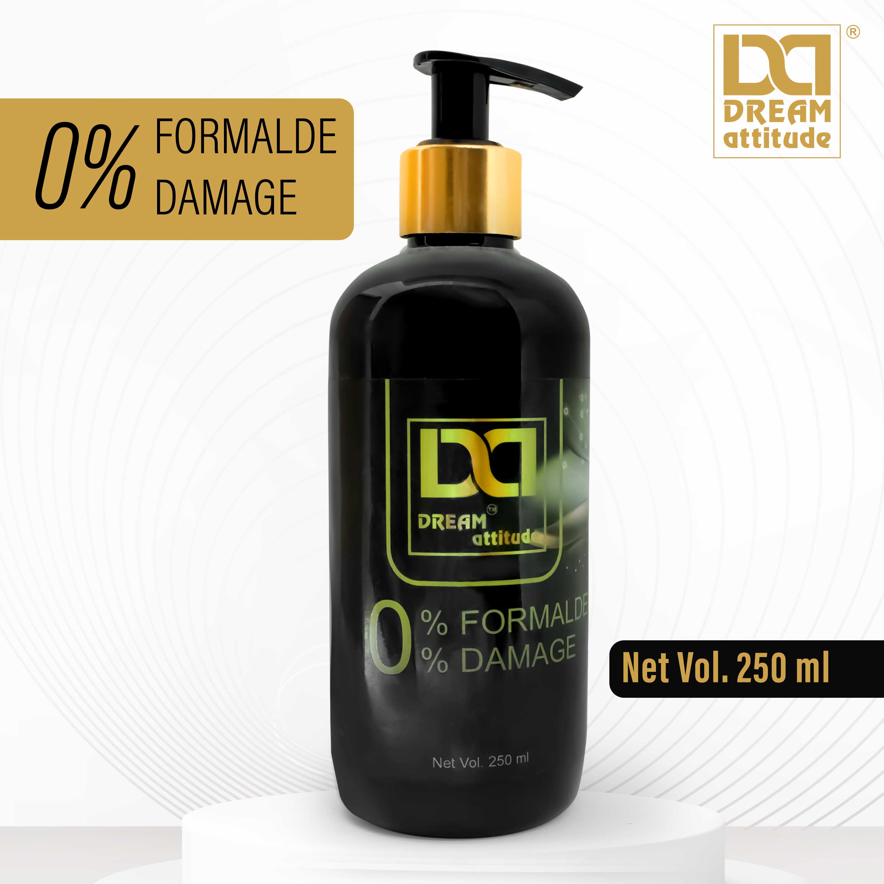 Dream Attitude Keratin Hair Treatment - Silky-Smooth Locks with Moroccan Argan Oil [500ml]