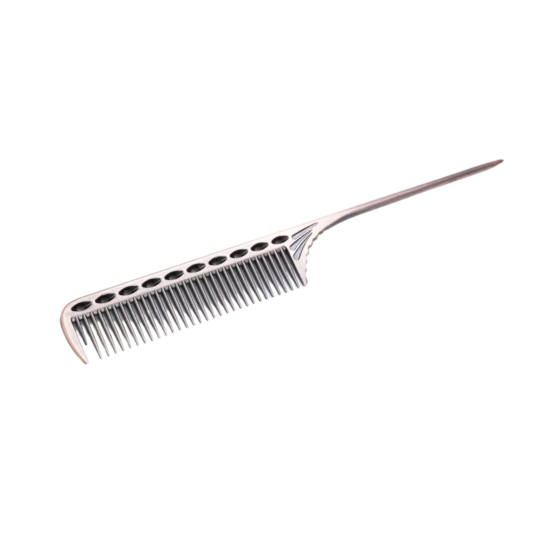 Professional Stainless Steel Rat Tail Comb – Precision Styling & Sectioning