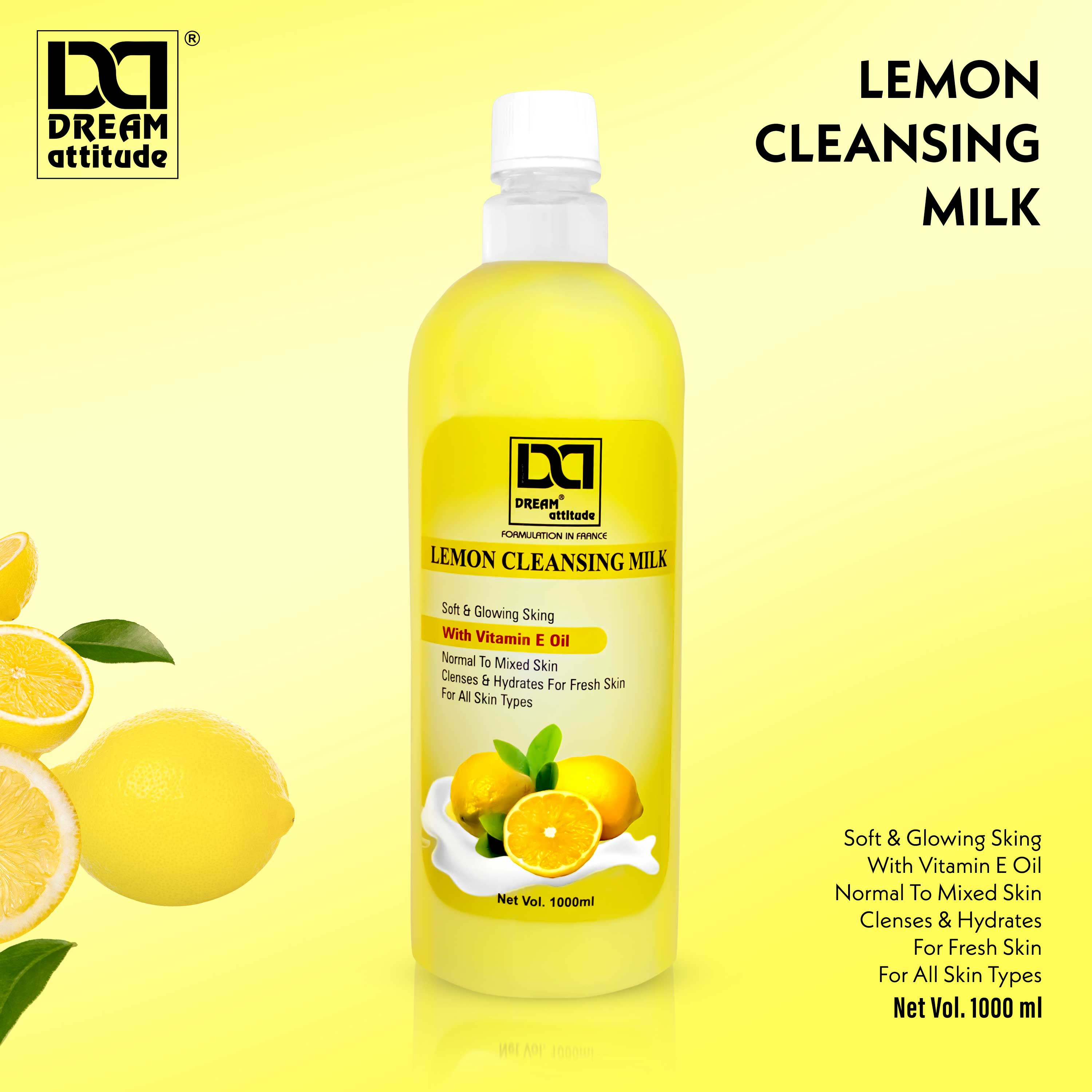 Lemon Cleansing Milk [900ML]  [500ML] - Image 7 - DREAM Attitude