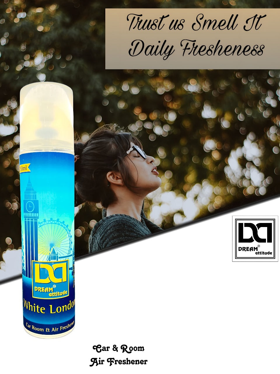 DREAM attitude White London Air Freshener: Experience Everyday Sophistication and Freshness